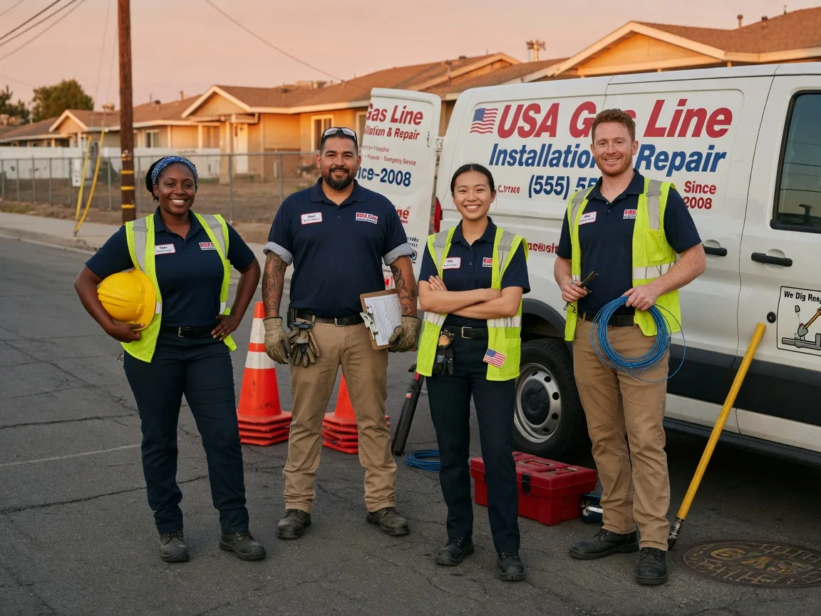 Gas Line Installation company in Fairmont, MN